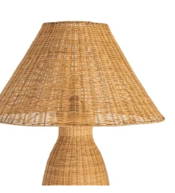 Lampa podłogowa SEULO 138 cm rattanowa