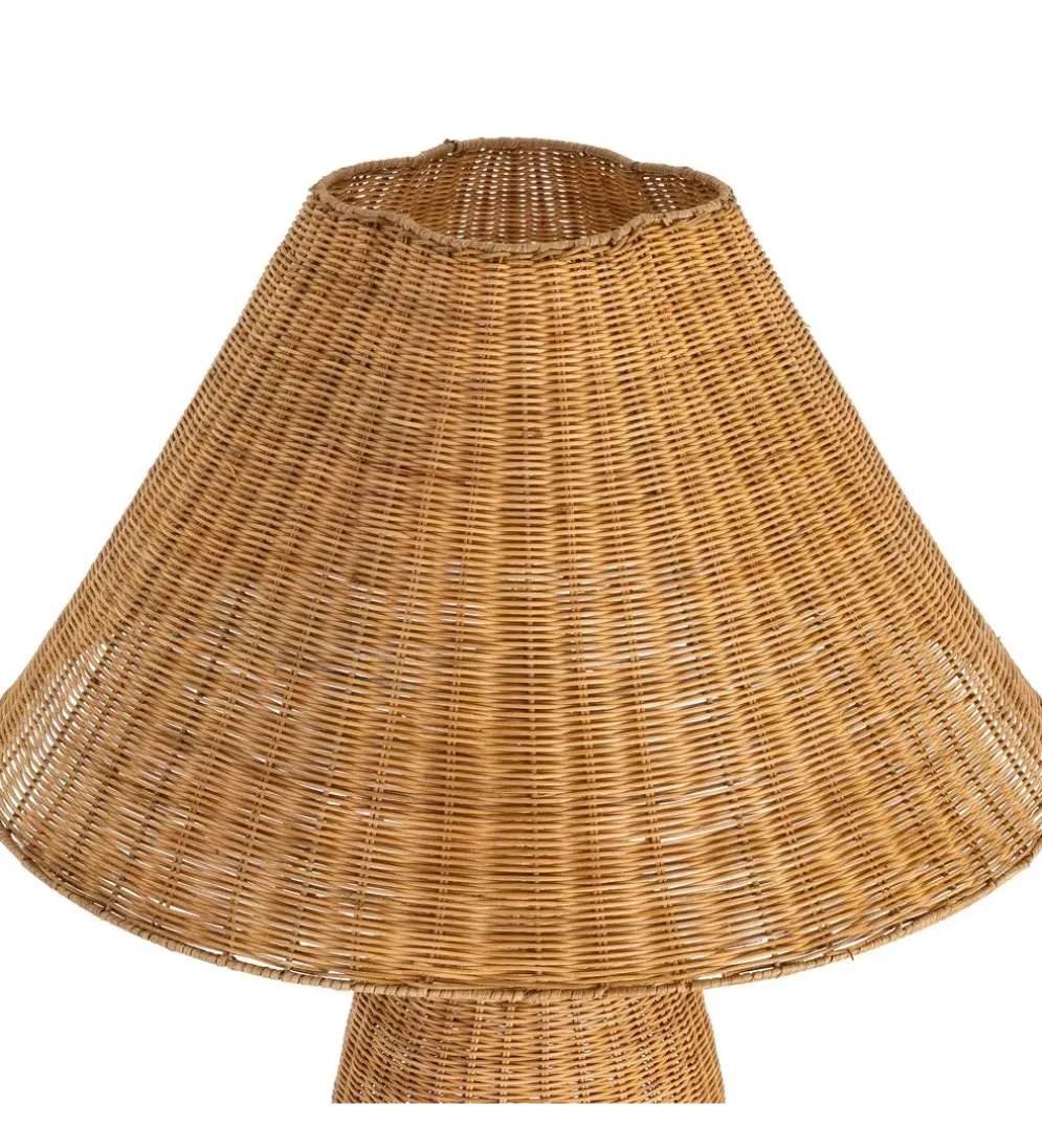 Lampa podłogowa SEULO 138 cm rattanowa