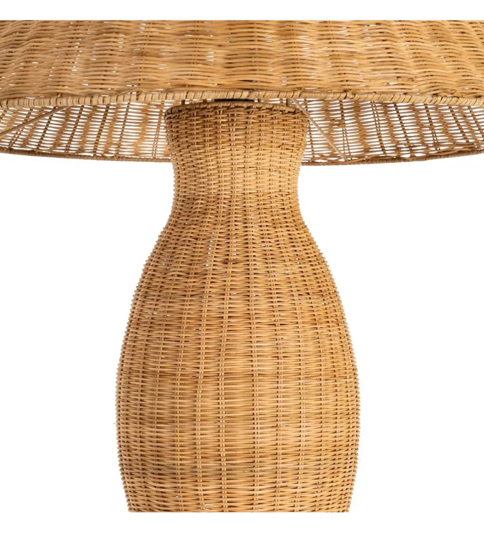 Lampa podłogowa SEULO 138 cm rattanowa