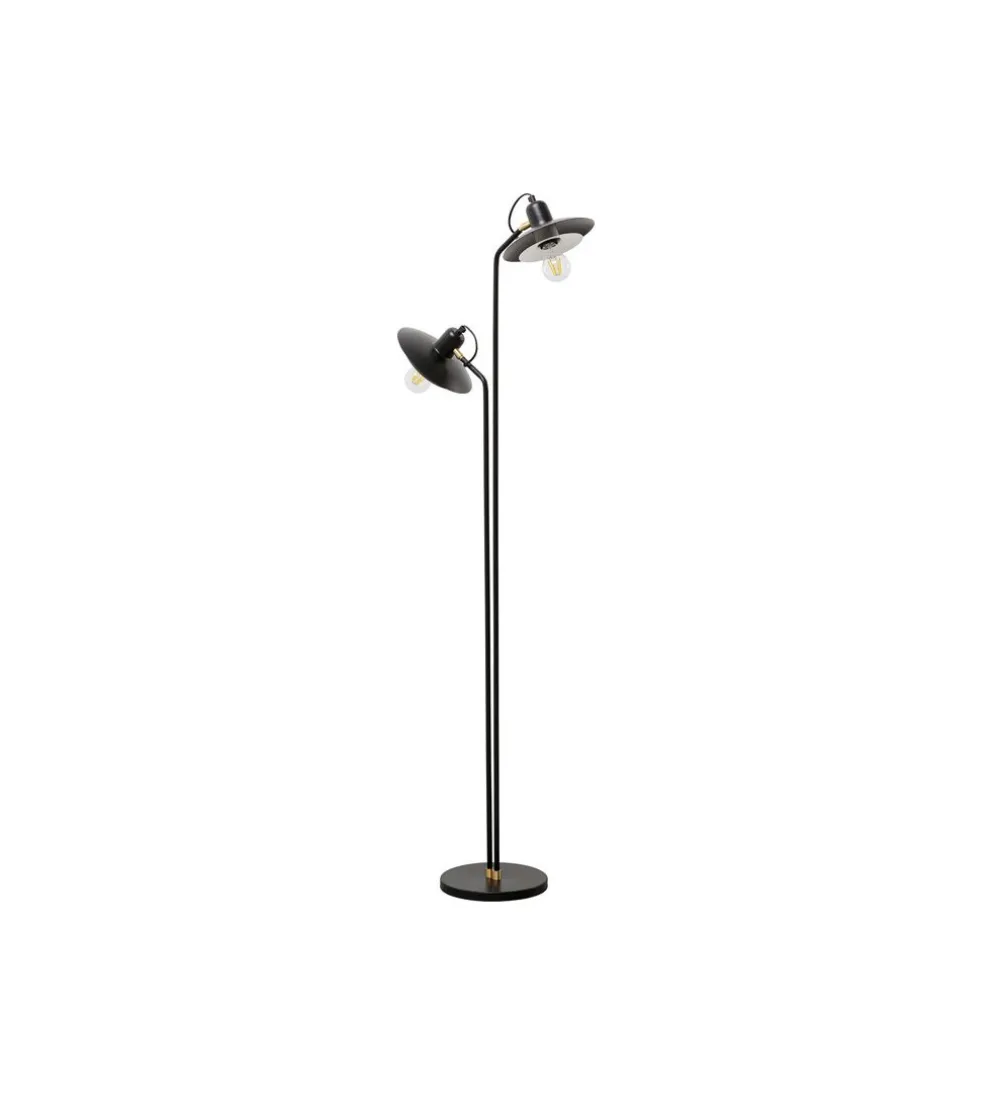 Lampa podłogowa SPEAKER DUO 149 cm czarna