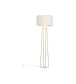 Lampa podłogowa TIMON 160 cm beżowa