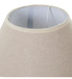 Lampa stołowa ABARMAL 57 cm ceramika antyczna biel