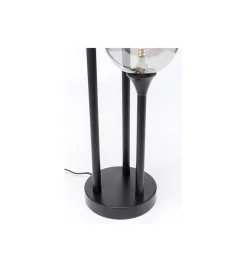 Lampa stołowa AL CAPONE 83 cm czarna