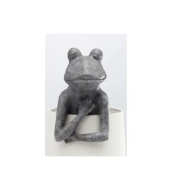 Lampa stołowa Animal Frog 58 cm szaro biała