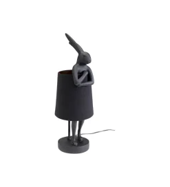 Lampa stołowa Animal Rabbit 50 cm czarna