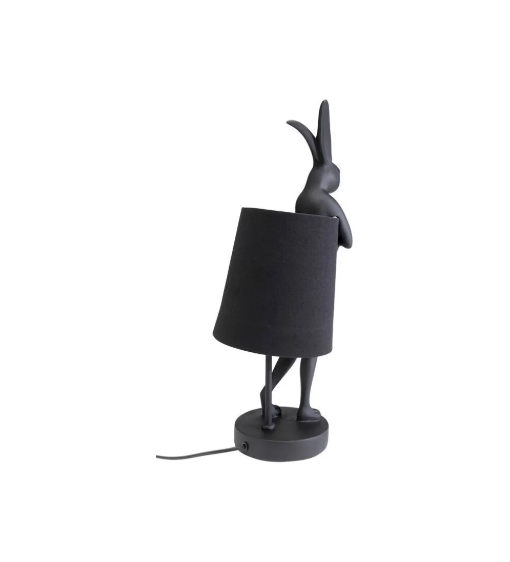 Lampa stołowa Animal Rabbit 50 cm czarna