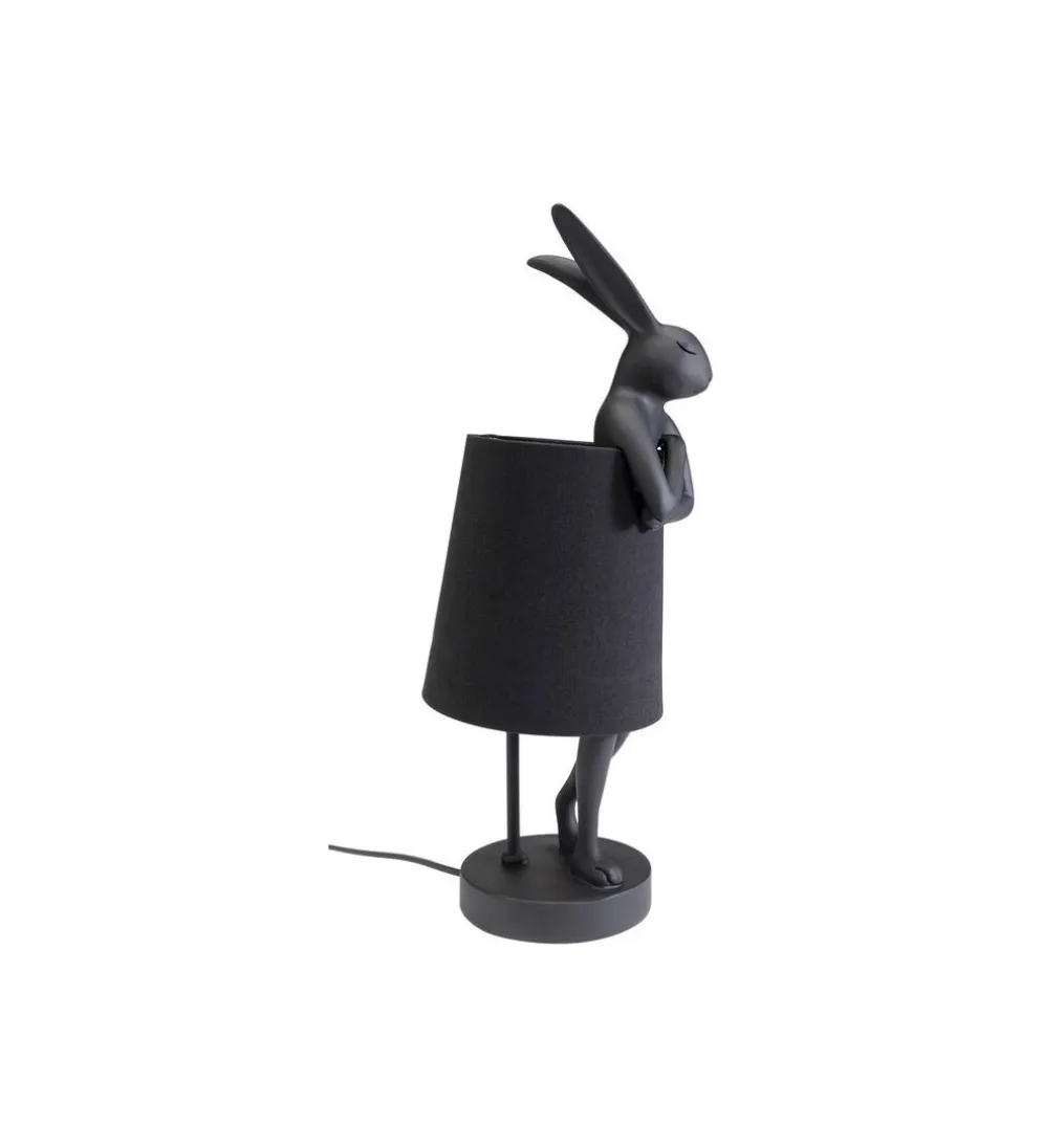 Lampa stołowa Animal Rabbit 50 cm czarna