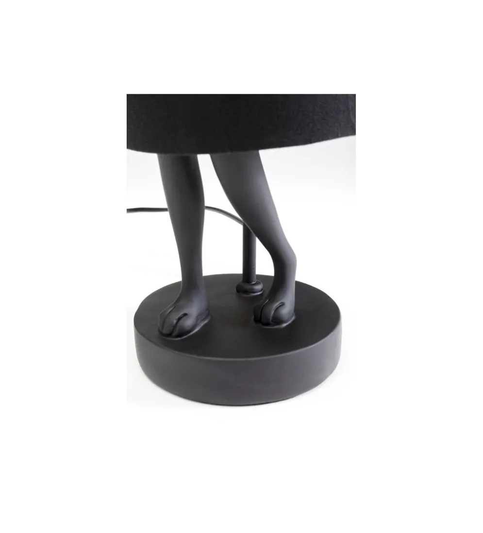 Lampa stołowa Animal Rabbit 50 cm czarna