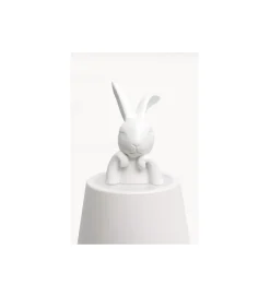 Lampa stołowa ANIMAL RABBIT 29 cm biała