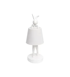Lampa stołowa ANIMAL RABBIT 29 cm biała