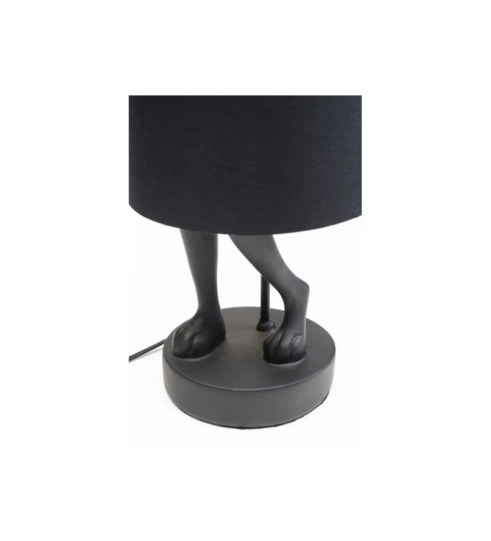 Lampa stołowa Animal Rabbit 68 cm czarna