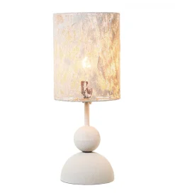 Lampa stołowa ATELIE 55 cm biała