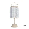 Lampa stołowa BETTERY 61 cm biała