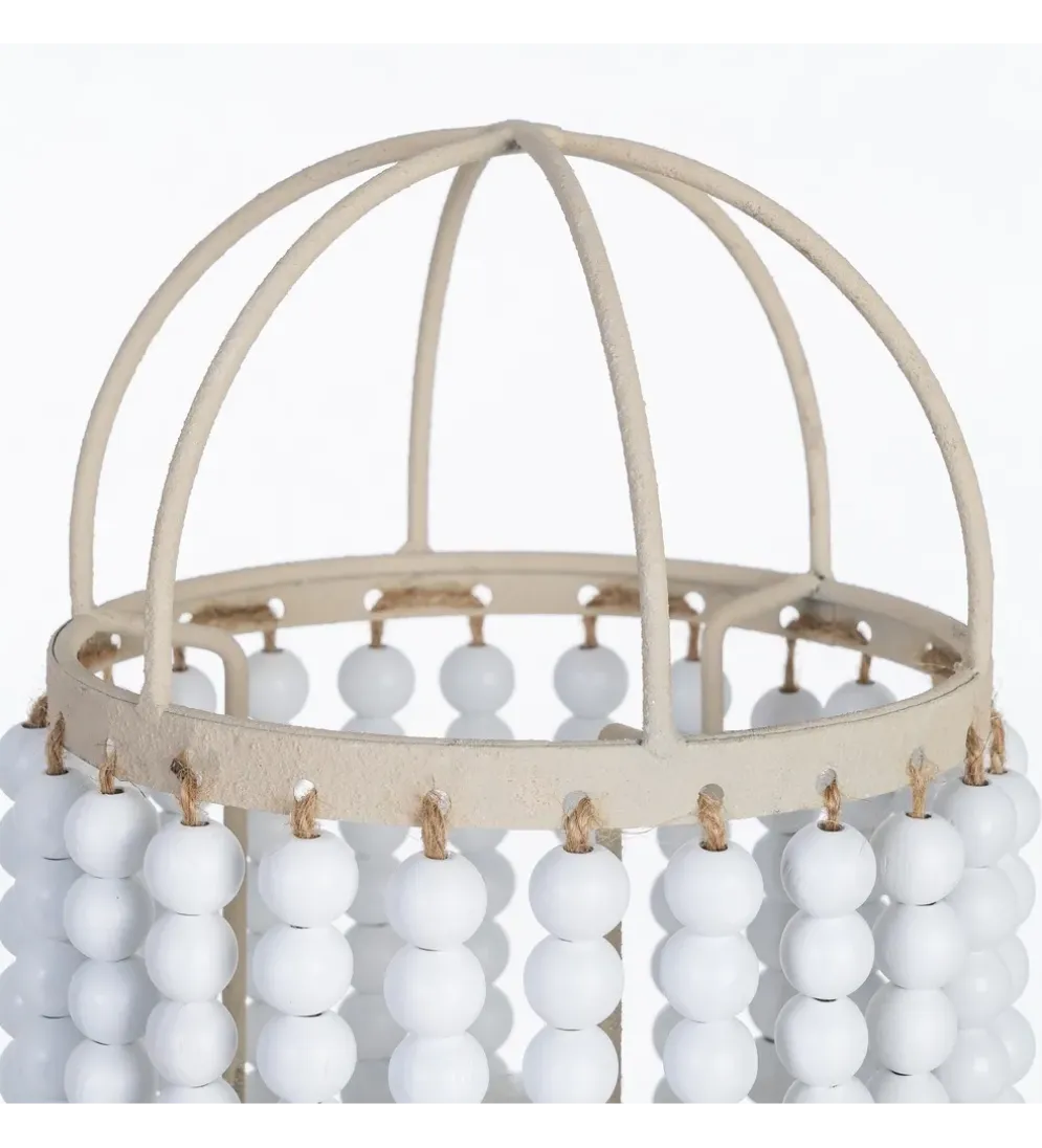 Lampa stołowa BETTERY 61 cm biała