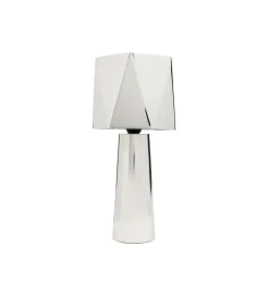 Lampa stołowa BOLLIE 33 cm czerwona