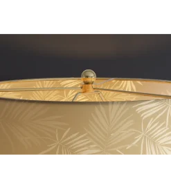 Lampa stołowa CLASSICO 47 cm szkło złoty