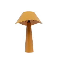 Lampa stołowa CLOUDY ROUND 49 cm pomarańczowa