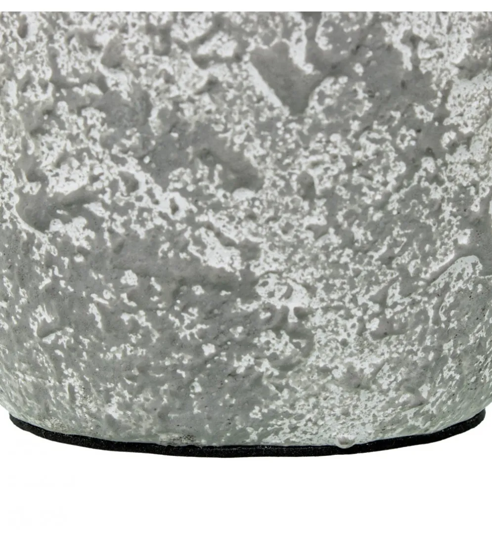 Lampa stołowa DADET 28 cm ceramika antyczna biała