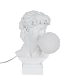 Lampa stołowa DAPH 30 cm biała