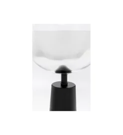 Lampa stołowa DISCO BALL 64 cm czarna