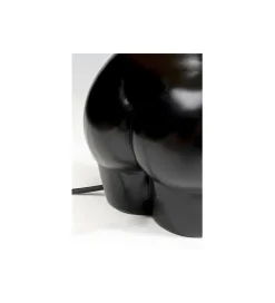 Lampa stołowa DONNA 48 cm czarna