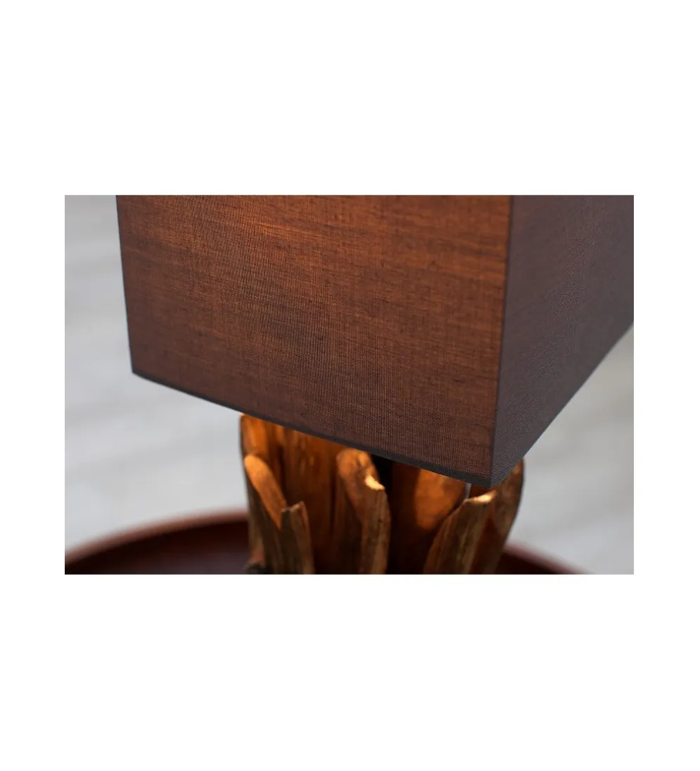 Lampa stołowa Driftwood Euphoria taupe