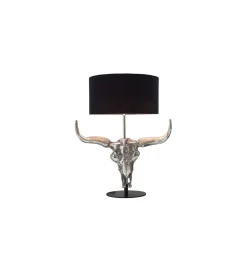 Lampa stołowa El Toro 68cm czarna