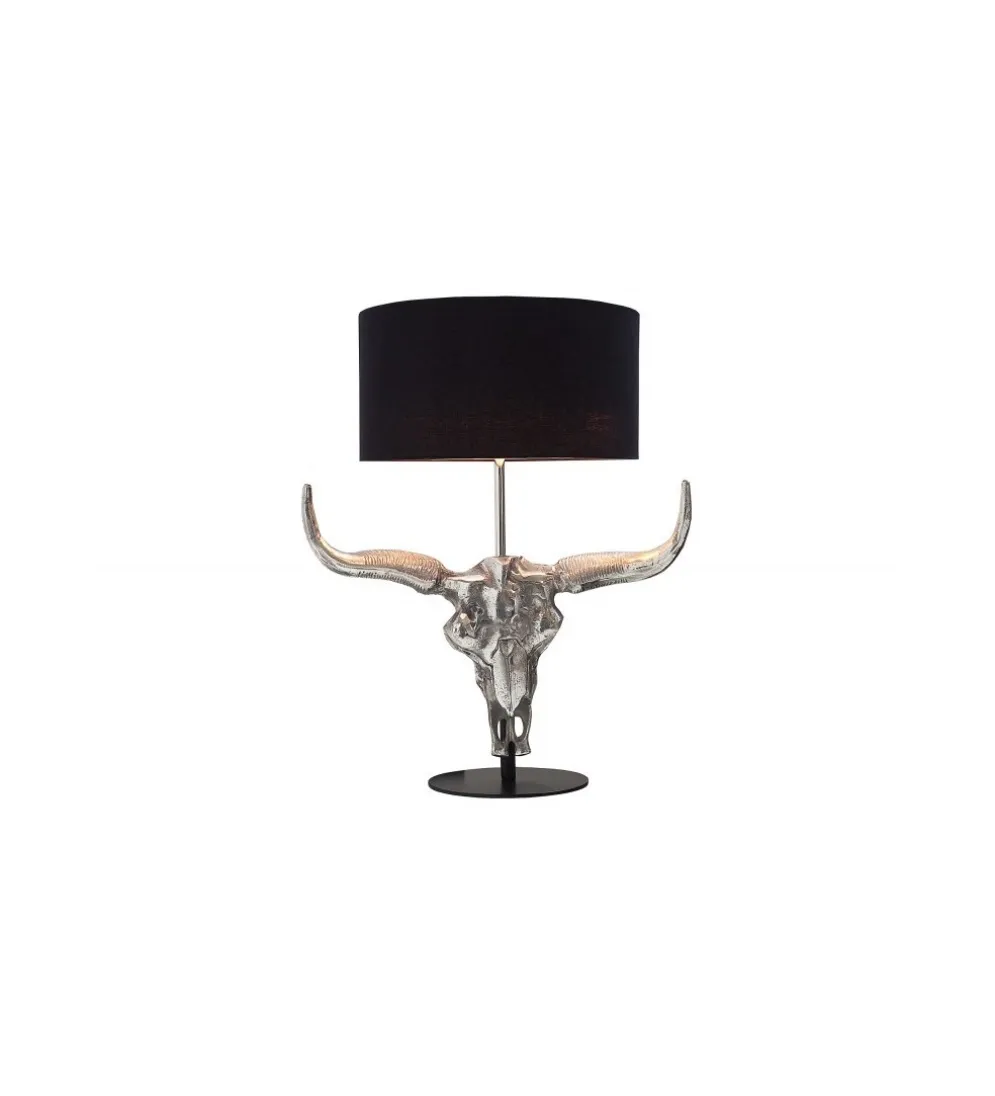 Lampa stołowa El Toro 68cm czarna