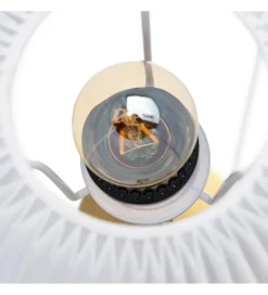 Lampa stołowa ETARAL 50 cm biało złota