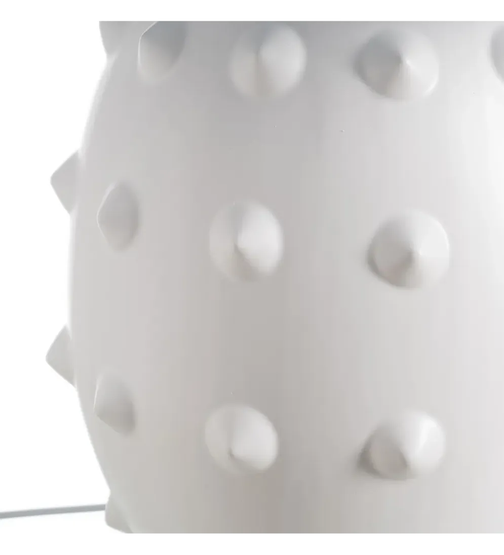 Lampa stołowa FEKY 73 cm czarno biała