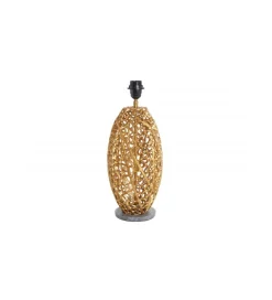 Lampa stołowa FLANK 40 cm czarno złota