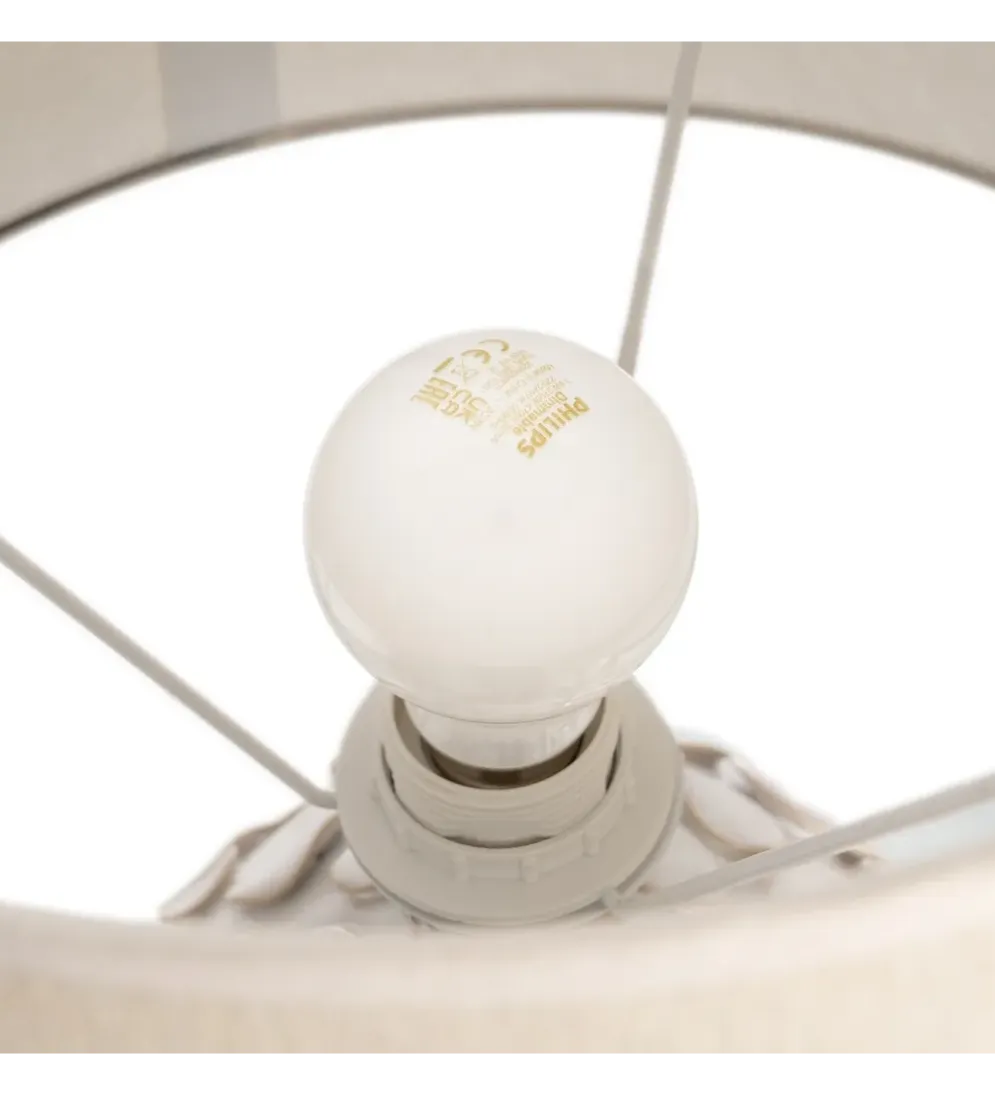 Lampa stołowa GETAR 58 cm ceramika