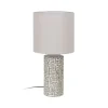 Lampa stołowa GRIS 59 cm biała