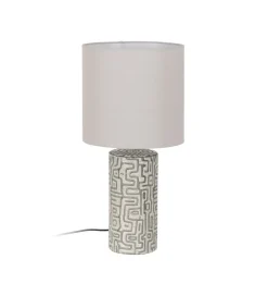 Lampa stołowa GRIS 59 cm biała