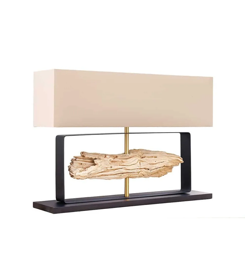 Lampa stołowa HELA 60 cm beżowa