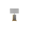 Lampa stołowa KARIN 45 cm szara