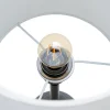 Lampa stołowa KESAMON 65 cm czarnobiała