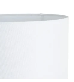Lampa stołowa KESAMON 65 cm czarnobiała