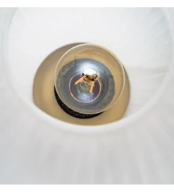 Lampa stołowa KESAMON 60 cm złotobiała