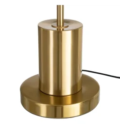 Lampa stołowa KESAMON 65 cm złotobiała
