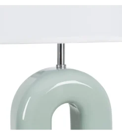 Lampa stołowa LACADO zielona