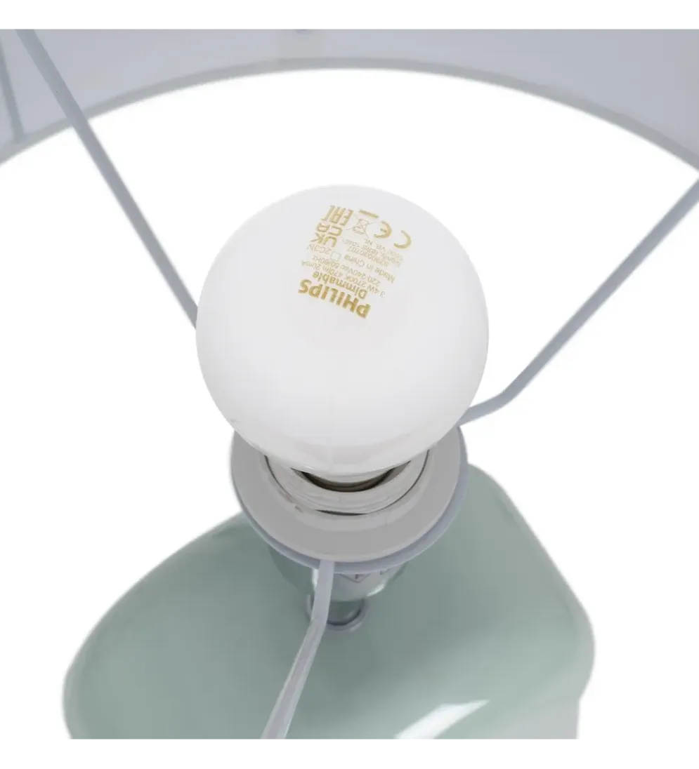 Lampa stołowa LACADO zielona