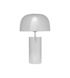 Lampa stołowa LOUNGRY 38 cm srebrna
