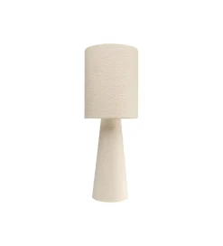 Lampa stołowa MARLEEN 60 cm boucle beżowa
