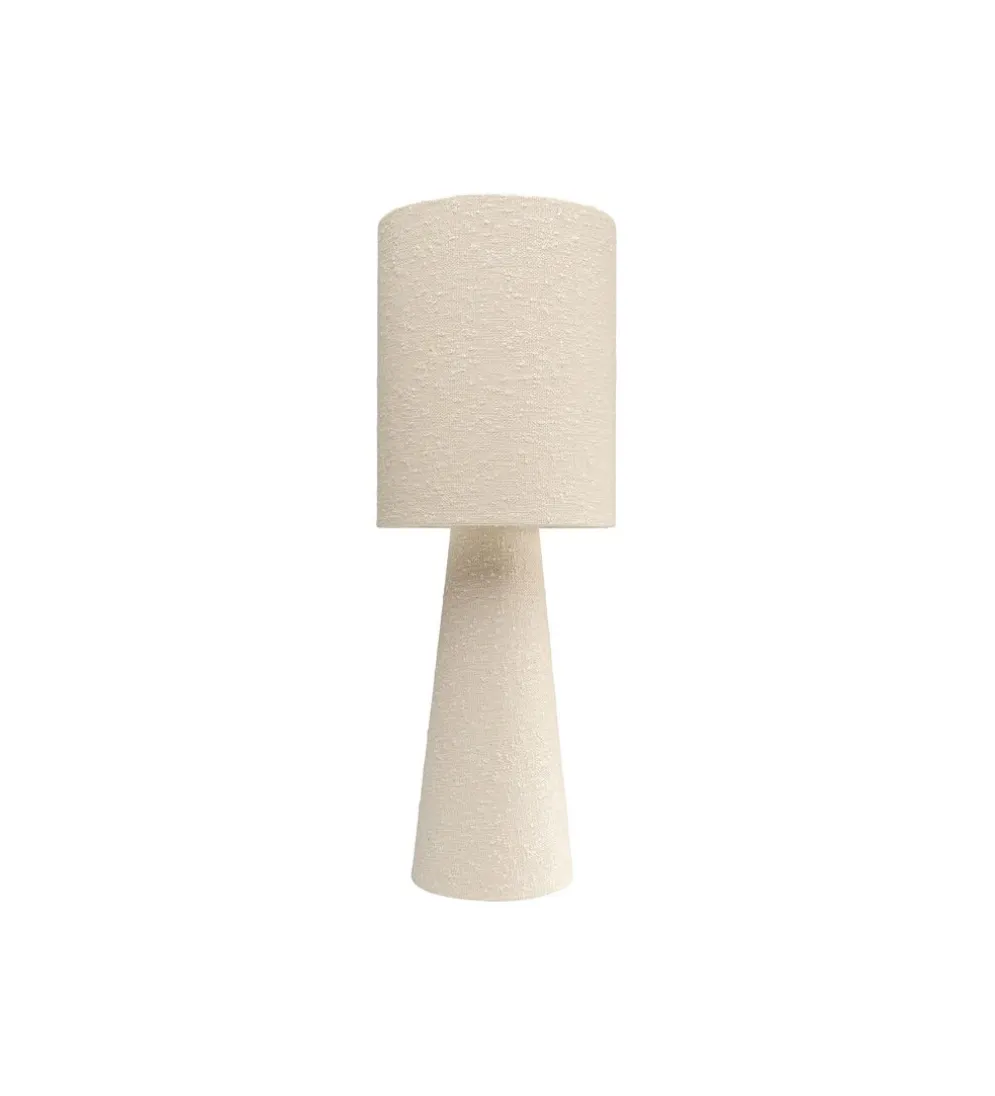 Lampa stołowa MARLEEN 60 cm boucle beżowa