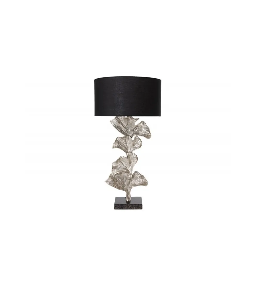 Lampa stołowa Morella 70 cm srebrna