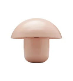 Lampa stołowa MUSHROOM 27 cm brzoskwiniowa
