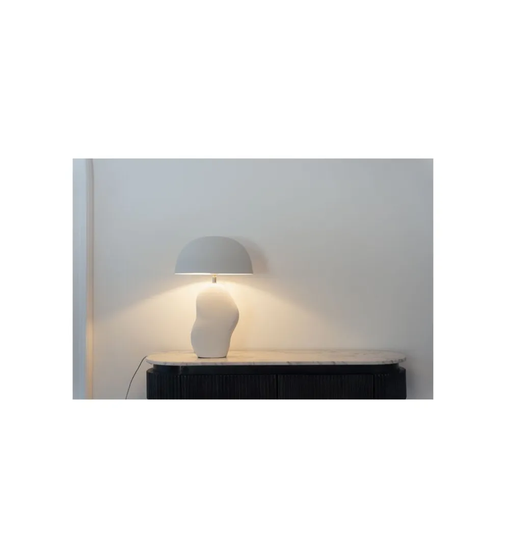 Lampa stołowa NUBE 48 cm biała