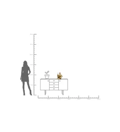 Lampa stołowa NUDE MAN SIT 32 cm