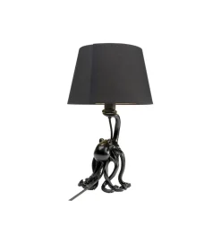 Lampa stołowa OCTOPUS 47 cm czarna